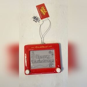 Etch A Sketch Christmas Ornaments Decoration